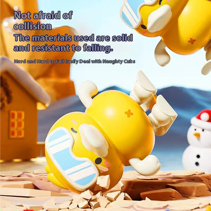 Educational Spring-Up Jumping Duck, Wind-Up Yellow Duck, Cute Cartoon Animal Educational Toys, Children's Toys and Gifts