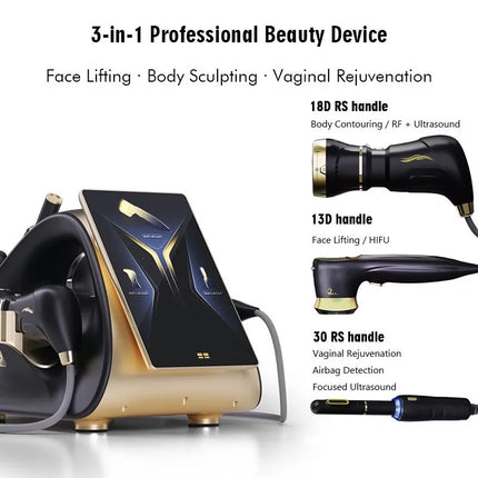 22D MaxUltra Beauty Machine 3-in-1 Facelift Skin Tightening Vaginal Rejuvenation Latest Anti-Aging Skin Care Equipment