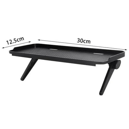 Adjustable TV/Monitor Top Shelf Organizer - Universal Space-Saving Rack for Router, Media Box,Accessories & Cable Management