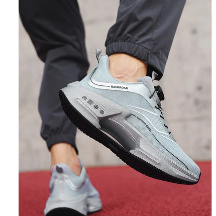 Family carbon plate running shoes for Boys Big Boys Student rotating button Technology TPU+ Popcorn high pop sneakers for girls