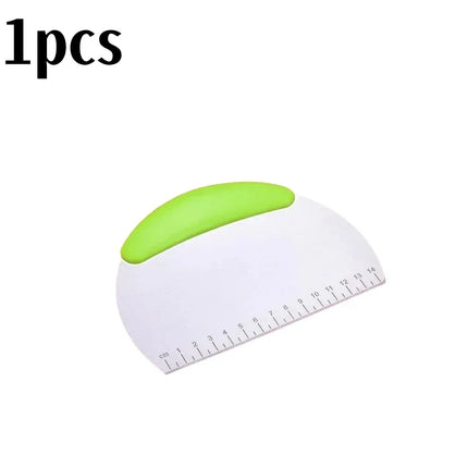 Stainless Steel Pastry Cutter Dough Scraper Pizza Chopper with Ergonomic Handle Kitchen Baking Tools for Flour Scale Dough