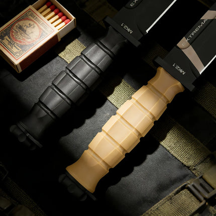 MK2.1 - Practical Travel Knife, made of N690 steel, equipped with a protective K sheath, an outdoor camping emergency tool