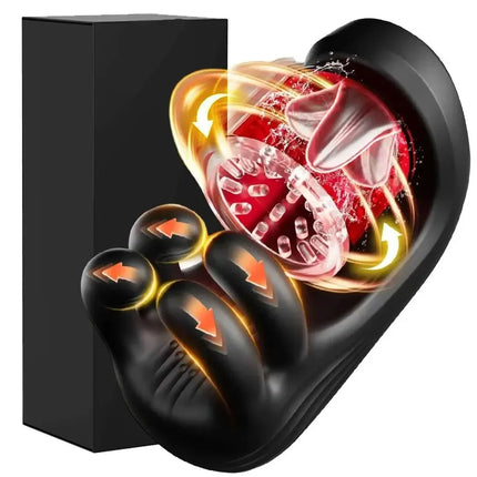 Adult Male Sex Toy Penis Stimulator Massager 9 Vibration Rotation Suction Modes USB Rechargeable Masturbation Cup Adult Supplies