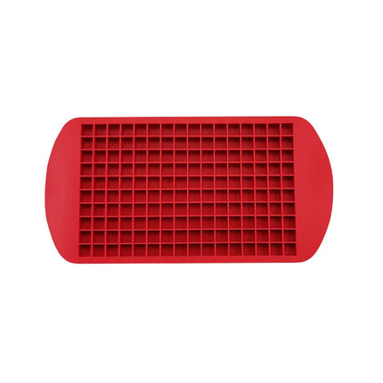 Silicone Ice Cream Tools 160 Grid Mini Foldable Space Saving Silicone Ice Tray Ice Mold For Whiskey Cocktail Ice Making