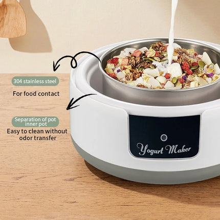 Electric Mini Yogurt Maker Automatic Rice Wine Maker DIY Yogurt Household