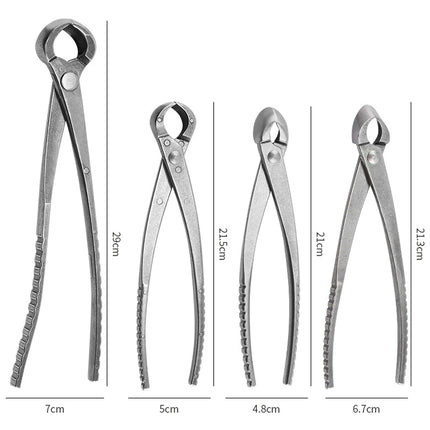 Bonsai Tools Profissional Root Cutter Garden Scissors Bonsai Tree Brunches Knots Stainless Steel Bonsai Pruning Tools