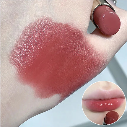 Silky Glossy Lipstick Gege Bear Pump Lips Moisture Water Bomb Comfortable Ultra Sheen Non-Stick Cup Lip Balm