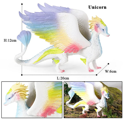 Oenux Simulation Dinosaur Dragon Turtles Fire Bull Orangutan Magma Golem Animal Model Action Figures Pvc Collection Kid Toy Gift
