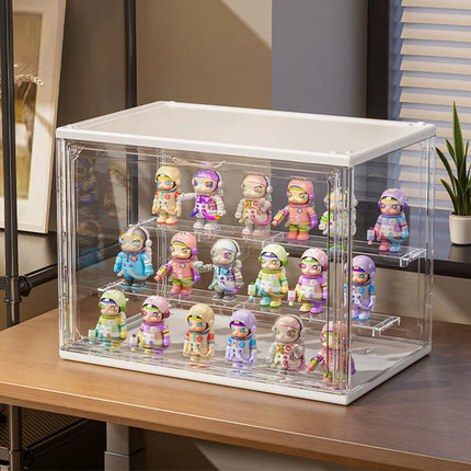 Blind Box Storage Display Case Transparent Dustproof Collectible Figures And Blind Box Storage Box Doll Display Cabinet