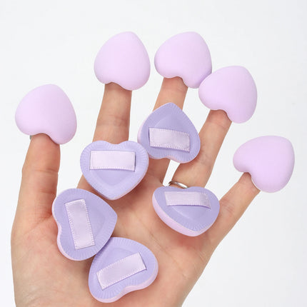 5/10/20Pcssuper Soft Cotton Candy Makeup Puff Necessary Wet Dry Use Air Cushion Powder Puff Multifunction Portable Makeup Sponge
