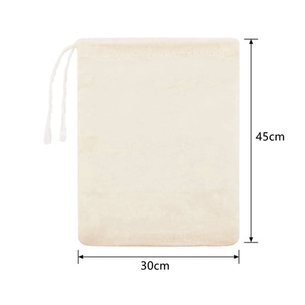 Cheesecloth Bags for Straining Food Yogurt Filter Strainers Bag Unbleached Cotton Cheese Clothes Bag Filter for Nut Milk Coffee