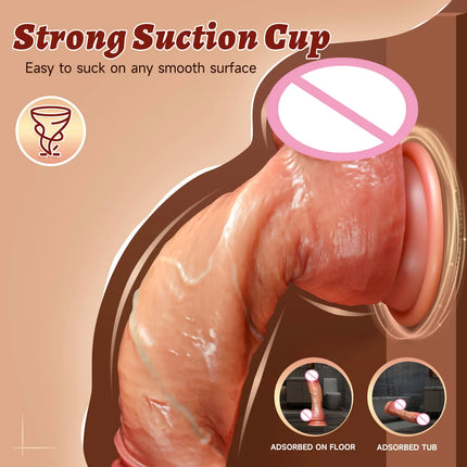 Huge Thick Realistic Dildo Big Penis Double Penetration Anal Plug Vagina Masturbator Dick Adult 18+ Sex Toy for Women Sexuales