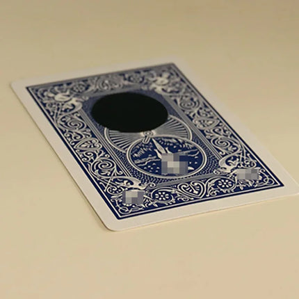 Pen Thru Card by J.C Magic Tricks Black Hole Penetration Magic Magician Close Up Street Illusions Gimmicks Mentalism Props