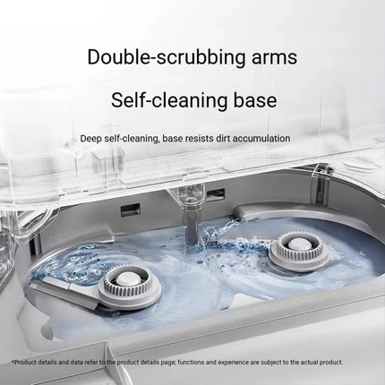 Xiaomi MIJIA M40S Robot Vacuum Cleaner ,23000Pa Suction 80℃ Hot Wash Self-Cleaning,Base LDS Navigation,Anti-Tangle