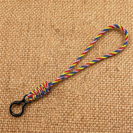 Outdoor Paracord Keychain with Trigger Snap Hook Hand-Woven Survival Camping Hiking Accessories for Car Keys Backpack EDC Gear