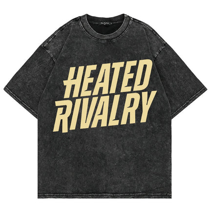 100% Cotton Vintage Washed Heated Rivalry Ilya Rozanov 81 Boston Raiders T Shirt Men Scott Hunter Shane Hollander Acid Wash Tees