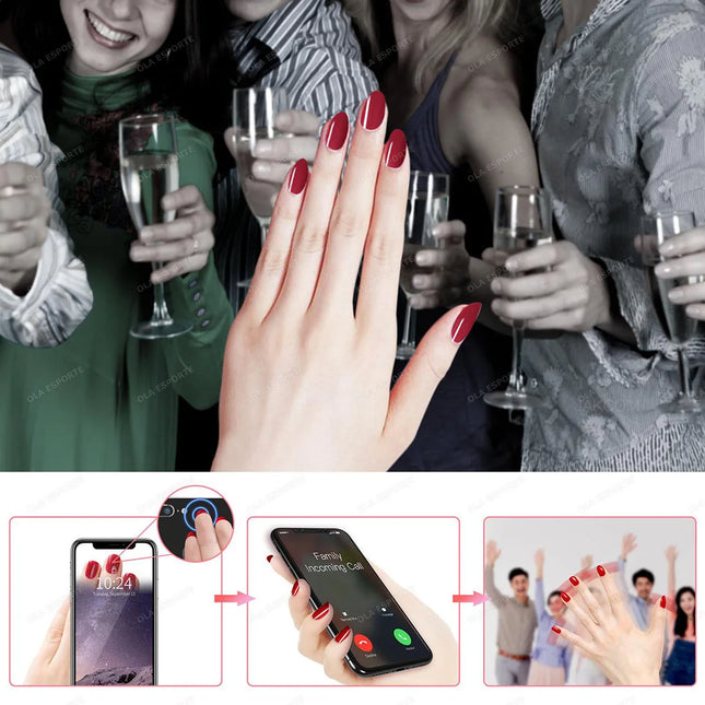 N3 Super Value Smart Nail New Multi Function Chip Intelligent Nail No Charge Required NFC Smart Wearable Gadget For Phone Call