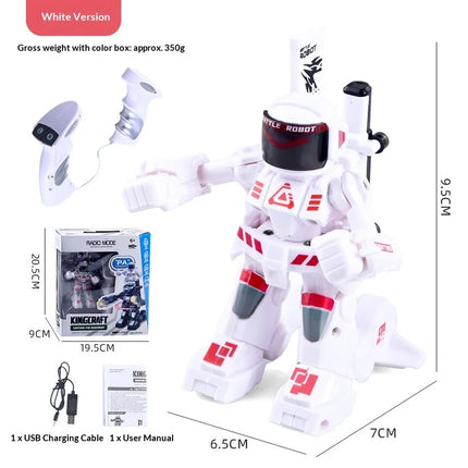 2.4G Motion Remote Control Boxing Robot, 2 Player Electronic Battle, Intelligent Robot Toy for Kids