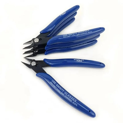 Diagonal Pliers Carbon Steel Pliers Electrical Wire Cable Cutters , Wire Snips for Electronics Soft Copper Jewelry