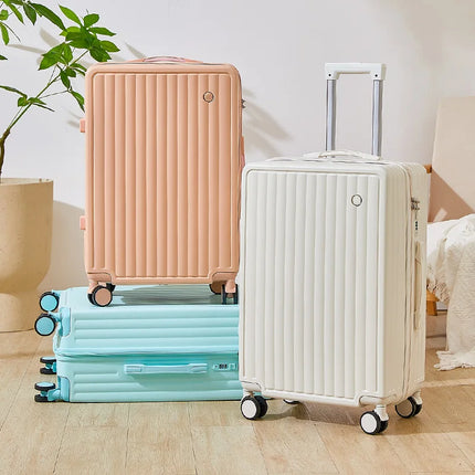Student suitcase Travel Bag Women's Bag Back to School Spinner Wheel Suitcase Carry-On Boarding Travel 18/20/24