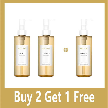 Cleansing Remover Oil Facial Makeup Remover Moisturizing Face Refresher Cleaning Centella Asiatica Extract Vitamin E Oil