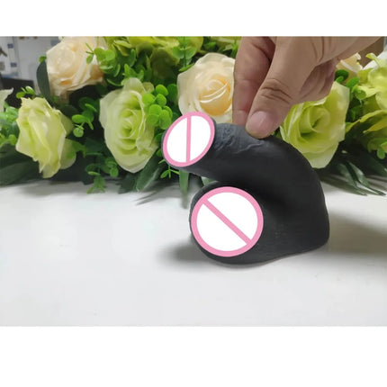 GOFLYING STP Packer Wholesale Ultra Soft Realistic Short Small Dildo Dress Male Genitalia Transgender Ftm Prosthetics Penis