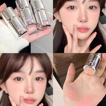 AZTK Liquid Blusher Jelly Color Chinese Blusher Makeup JC04 Aztk Brighten Face Nude Pink Purple Tint Blush Matte Rubores Rouge