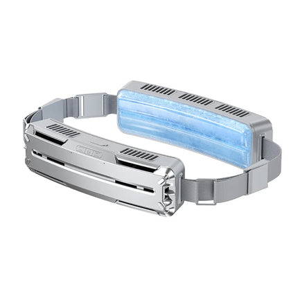 USB Rechargeable Ice Cooling Belt Fan Outdoor Sports Cooling Mini Portable USB Waist Fan Long Battery Life for Running Hiking