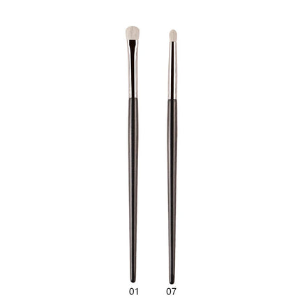 1pc White Pony Hair Eyeshadow Makeup brushes Small Smudge Precision Crease Detail Bevel Eye Shadow Make up brush Liner Lip