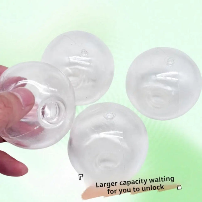 DIY Stress Ball Kit Blank Pressure Ball Skin DIY Kit with Expander Tool Make Your Own Stress Toy for Adults Beginners
