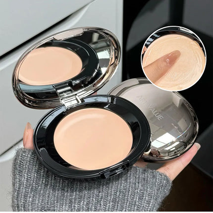 ART VALUE Soft Focus Foundation Cream Silky Texture High Coverage Concealer Cover Dullness Lasting Waterproof Anti-Sweat