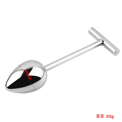 5 Size Ball Anal Plug Wand Sex Toy Prostate Massager Long Metal Butt Plug Dilator Anal Ball Stick Adult Goods G Spot Stimulate