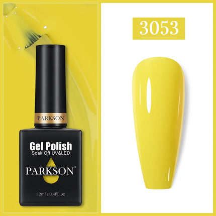 Parkson 12ML Nail Gel Polish HEMA TPO FREE Full Coverage 279 Color Gel Pigment Professional Nail Art Long Lasting Gel Varnish