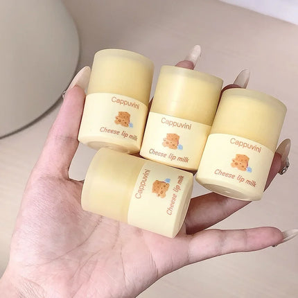 Moisturizing Lip Cream Rotatable Paste Repair Lip Lines Long-lasting Moisture Hydrating Makeup Base Lip Balm Care Treatment 12g