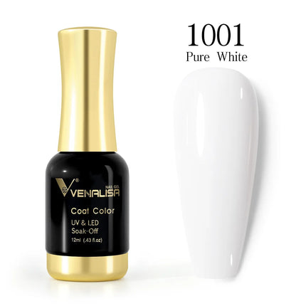 VENALISA Nail Gel Varnish TPO FREE Soak Off UV LED Organic Odorless Enamels Nail Art Colors 12ml 120Colors UV Gel Nail Polish