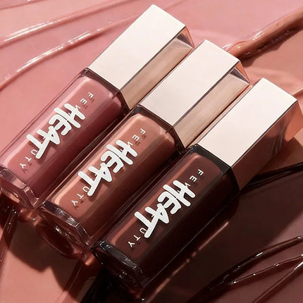 Fashion New Fenty Beauty Lip Gloss Multicolor Moisten Shine Glitter Lip Plumper Makeup Beginner Liquid Lipstick Makeup Cosmetics