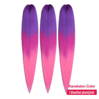 Lblue hot plum pink / 22inches / 3Pcs/Lot