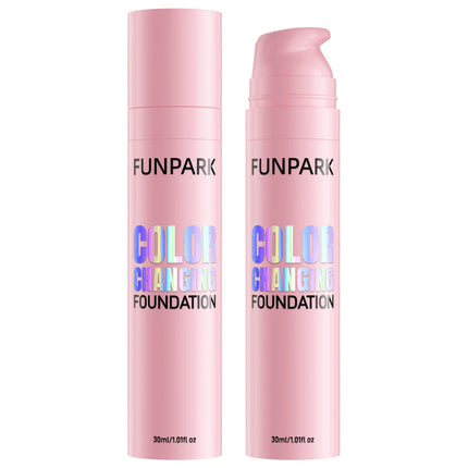 30ml Color Changing Foundation Waterproof Hydrating Transfer-proof Skin Tone Adjust Brightening Korean Makeup Gifts Lightweight