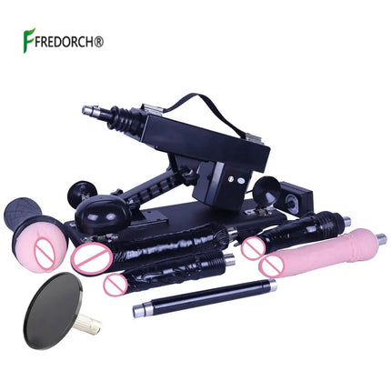 FREDORCH Sex machines for woman Automatic Masturbation Pumping Gun 3XLR sex machines for adults With  Dildo sex toys sex machine