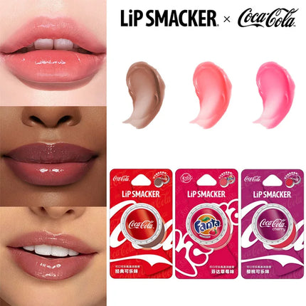 LiP SMACKER x Coca-Cola Classic Bottle Cap Lip Balm - Deep Hydration, Autumn & Winter Use, Exfoliates Dead Skin