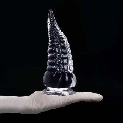 Transparent Octopus Tentacle Sucker Anal Plug Stimulator Prostate Massager Dildos Anus Expander Buttplug Sex Toys For Women Men