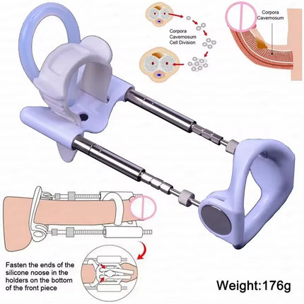 Adult Games Pennis Extender Stretcher Kit Massage Men Bracket Kit Physical Increase Size Pens Sleeve Extension