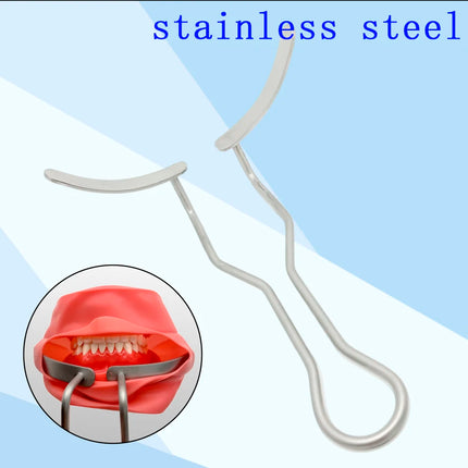 Dental Implant Surgical Retractor Inverse Angle Lip and Cheek Retractor for Mouth Opening Oral Procedures