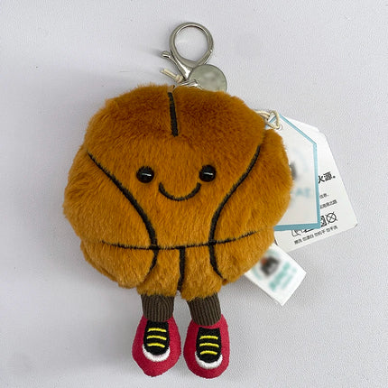 @JC Golf Ball Plush Keychain, Grape Keychain, Jellyfish Plush toy, Hippopotamus, And Plush Elephant JC Bag Keychain