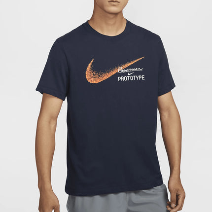 Nike Genuine Dri FIT Men's Knitted Round Neck Running Short Sleeve HM8292-451