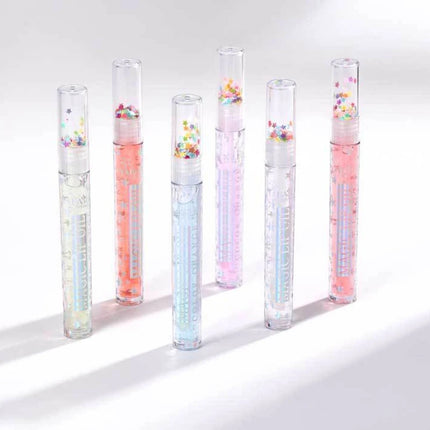 Lip Gloss Set Plumping Transparent Gloss Lip Oil Makeup Moisturizing Glitter Clear Mirror Lipstick Primer Cosmetic