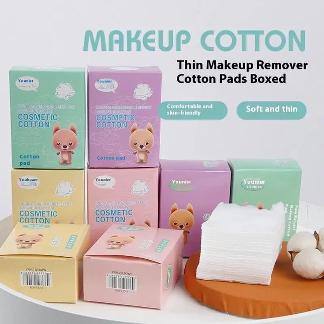 50/100PCS Thin Cotton Pads Soft Cotton Stretch Disposable For Face Wash Nail Polish Remover Cosmetic Makeup Tools