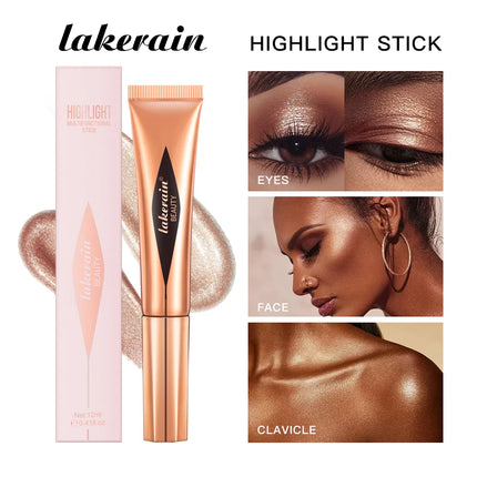 Multi-use Stick Bronzer Blusher Beauty Highlighter Blush Liquid Face Bronzer Natural Contouring Wand Stick Applicator Makeup
