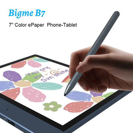 Bigme B7 ereader, 4+64GB, 7'' E-ink paper-like ebook reader, Android 14 OS, support Google Play, eye-comfort ebook w/ 4G calling