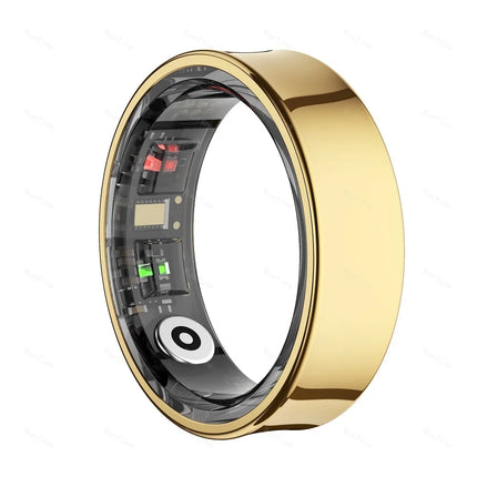 R09 Rings Women's Men Couple Health Monitor Steps Qring APP Smartring Electronics Devices Waterproof Remote Control Android Ios